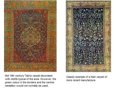 Persian carpets